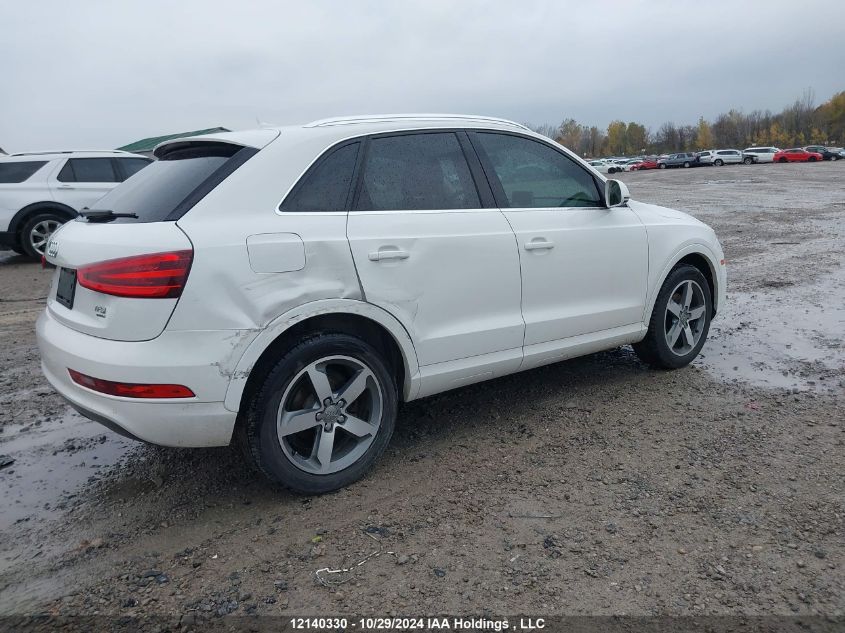 2015 Audi Q3 VIN: WA1EFEFS5FR002741 Lot: 12140330