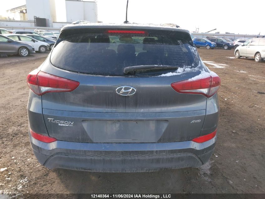 2017 Hyundai Tucson Se VIN: KM8J3CA43HU452037 Lot: 12140364