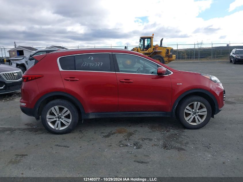 2018 Kia Sportage VIN: KNDPMCAC9J7452552 Lot: 12140377