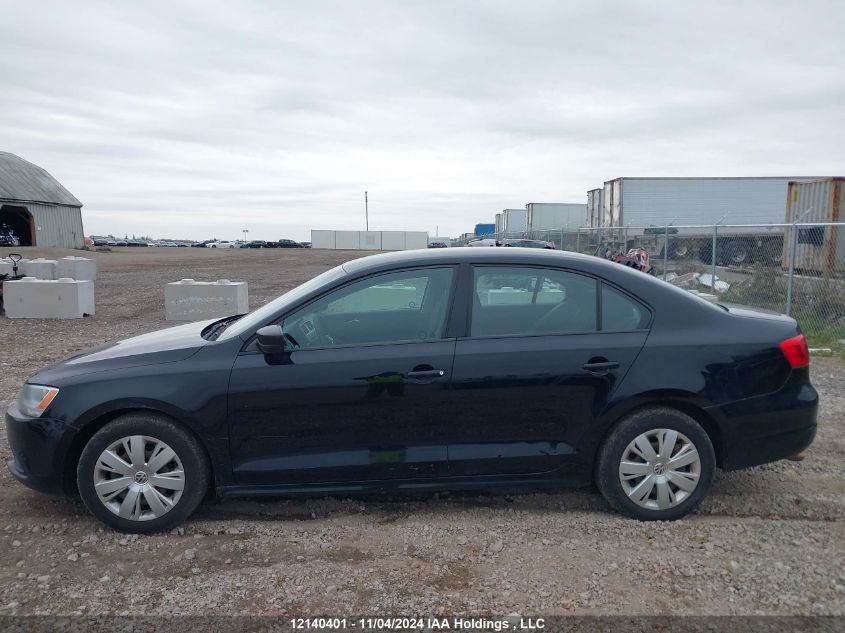 2012 Volkswagen Jetta Sedan VIN: 3VW2K7AJ6CM326015 Lot: 12140401