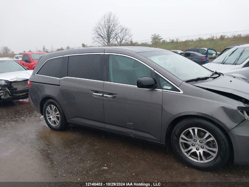 2013 Honda Odyssey VIN: 5FNRL5H63DB054999 Lot: 12140403