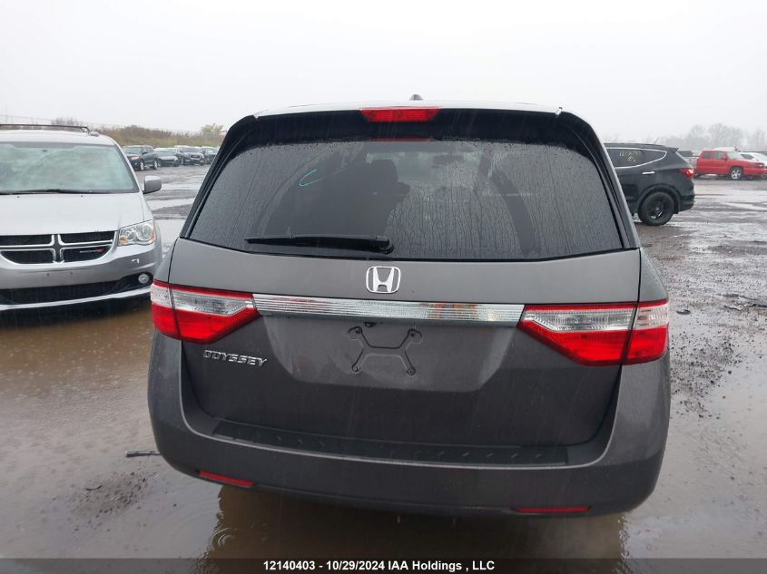 2013 Honda Odyssey VIN: 5FNRL5H63DB054999 Lot: 12140403