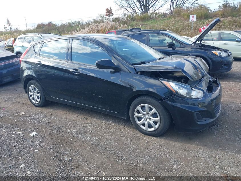 2014 Hyundai Accent Gls/Gs VIN: KMHCT5AE1EU173792 Lot: 12140411