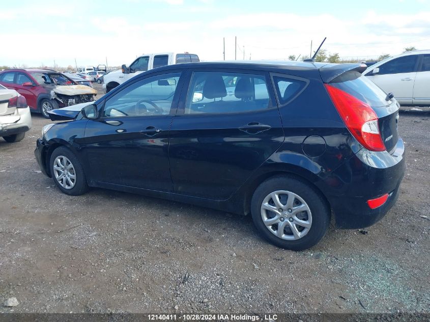 2014 Hyundai Accent Gls/Gs VIN: KMHCT5AE1EU173792 Lot: 12140411