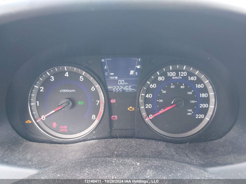 2014 Hyundai Accent Gls/Gs VIN: KMHCT5AE1EU173792 Lot: 12140411