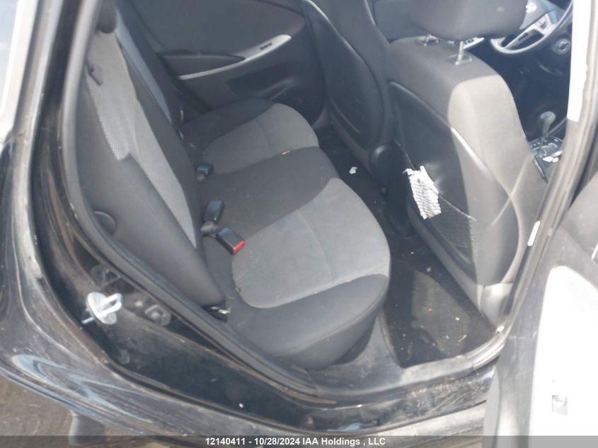 2014 Hyundai Accent Gls/Gs VIN: KMHCT5AE1EU173792 Lot: 12140411