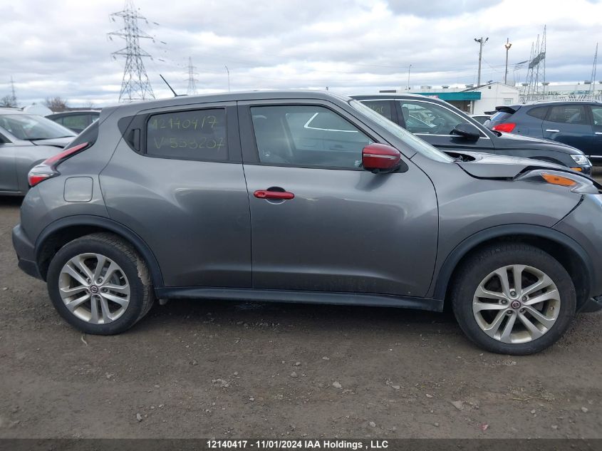 2015 Nissan Juke VIN: JN8AF5MV2FT558207 Lot: 12140417