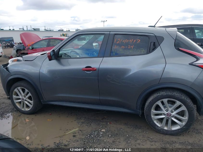 2015 Nissan Juke VIN: JN8AF5MV2FT558207 Lot: 12140417