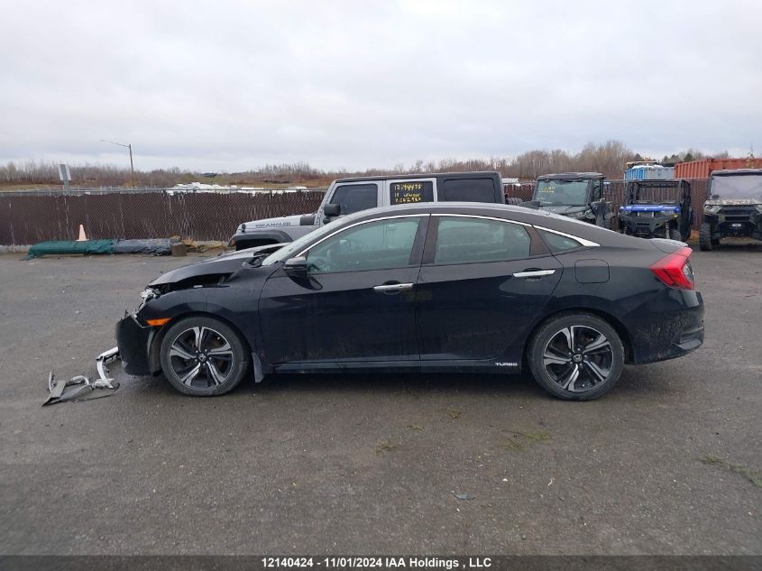 2018 Honda Civic VIN: 2HGFC1F98JH105848 Lot: 12140424