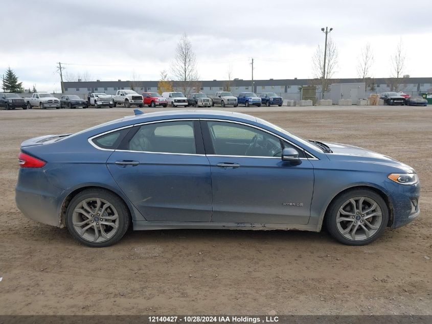 2019 Ford Fusion Titanium VIN: 3FA6P0RUXKR155921 Lot: 12140427