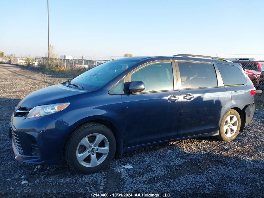 2020 Toyota Sienna Le 8-Passenger VIN: 5TDKZ3DC7LS046821 Lot: 12140466