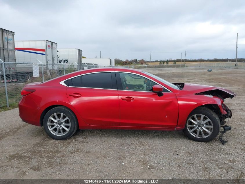 2017 Mazda Mazda6 VIN: JM1GL1V56H1147221 Lot: 12140476