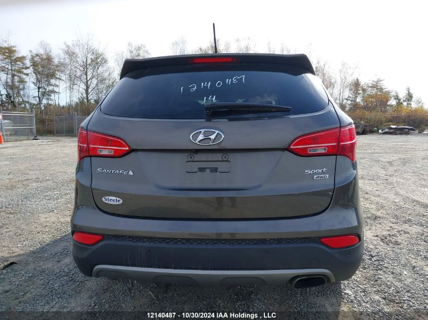 2014 Hyundai Santa Fe Sport 2.4 Luxury VIN: 5XYZUDLB7EG154755 Lot: 12140487