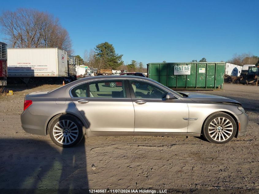 2009 BMW 7 Series VIN: WBAKB83549CY57228 Lot: 12140587