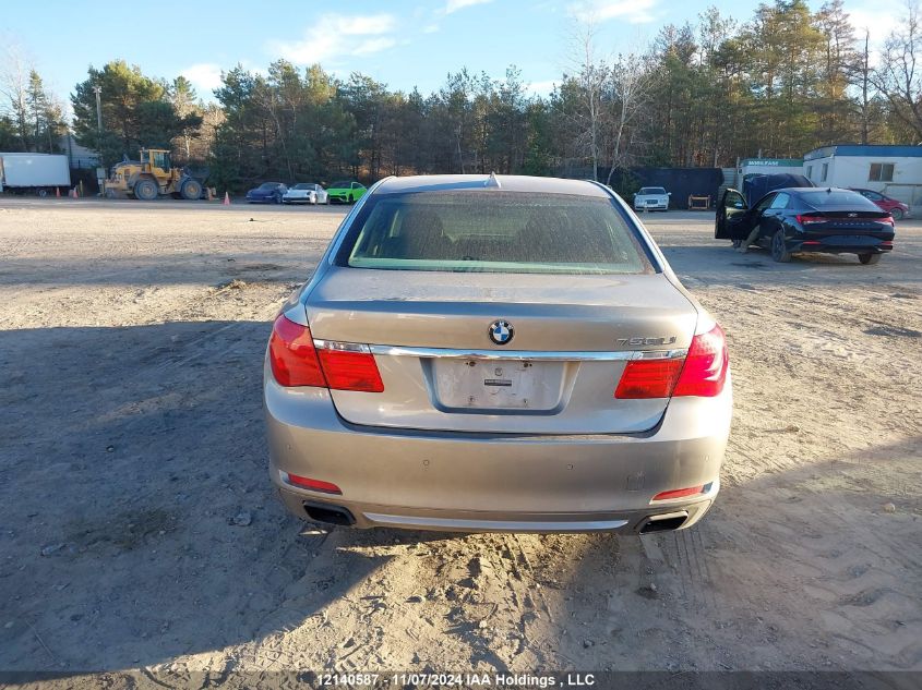 2009 BMW 7 Series VIN: WBAKB83549CY57228 Lot: 12140587