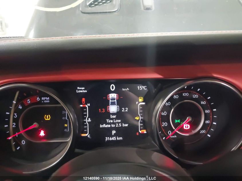 2022 Jeep Gladiator Rubicon VIN: 1C6JJTBM8NL164662 Lot: 12140590