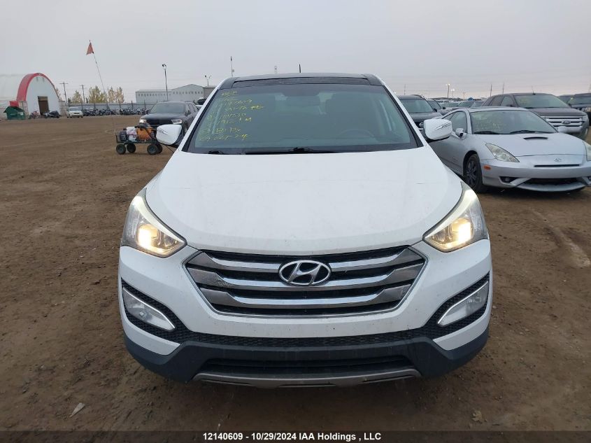 2013 Hyundai Santa Fe Sport VIN: 5XYZUDLA0DG104530 Lot: 12140609