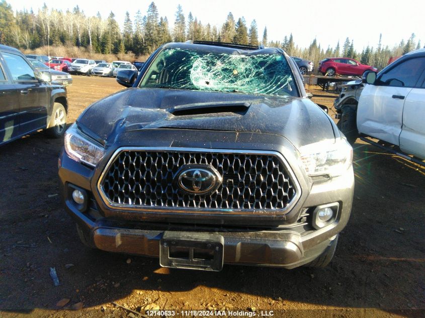 2019 Toyota Tacoma Double Cab/Sr5/Trd Sport/Trd Off Road VIN: 5TFDZ5BN4KX046311 Lot: 12140633