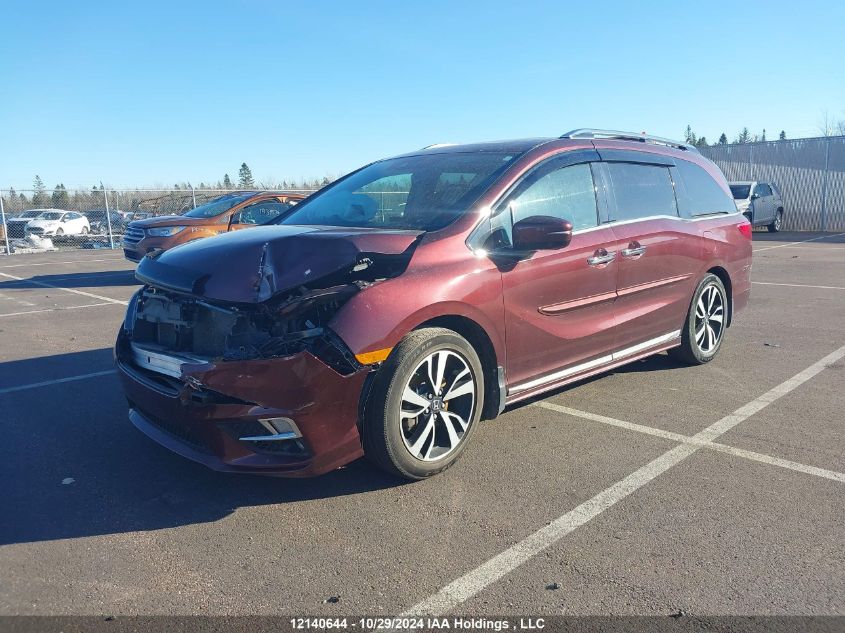 2019 Honda Odyssey VIN: 5FNRL6H89KB511898 Lot: 12140644