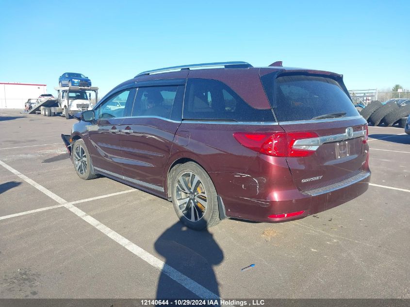 2019 Honda Odyssey VIN: 5FNRL6H89KB511898 Lot: 12140644