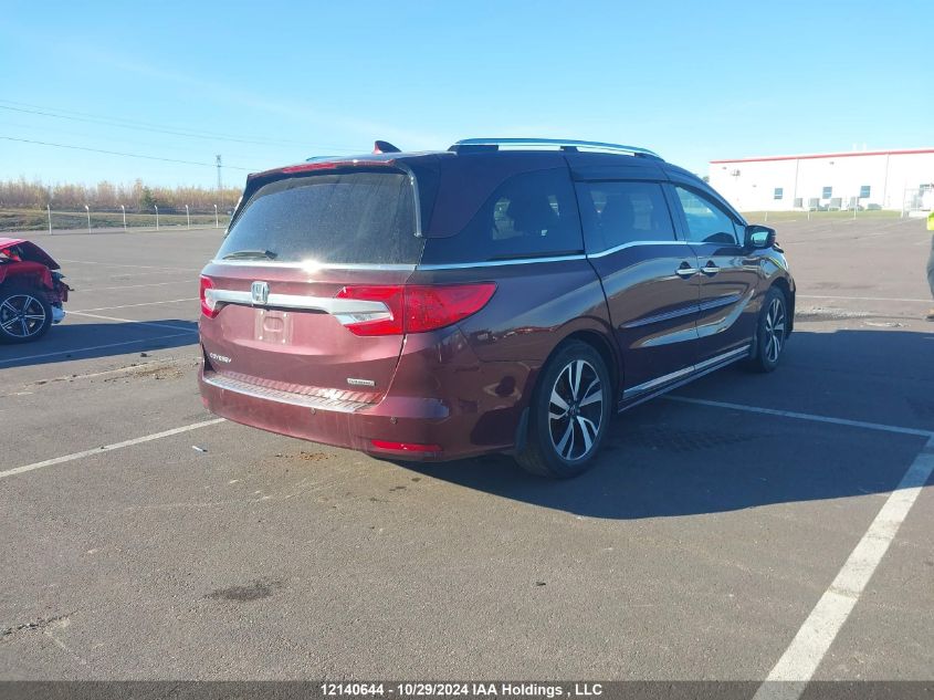 2019 Honda Odyssey VIN: 5FNRL6H89KB511898 Lot: 12140644