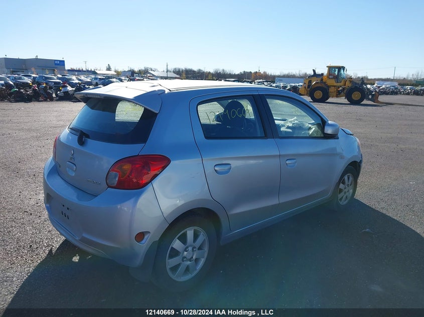 ML32A4HJ5EH002185 Mitsubishi Mirage Es 2014