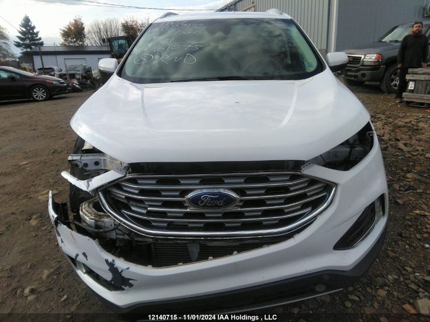 2020 Ford Edge Sel VIN: 2FMPK4J97LBA61695 Lot: 12140715