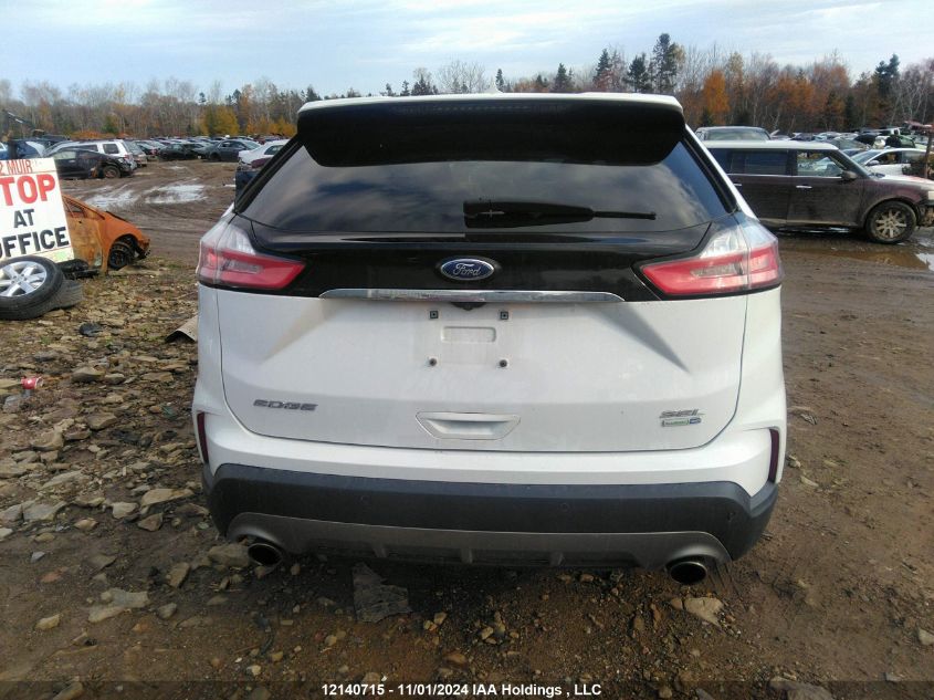 2020 Ford Edge Sel VIN: 2FMPK4J97LBA61695 Lot: 12140715