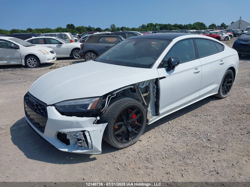2023 Audi A5, Left Front, IAAI, VIN WAUEACF51PA007452 — photo 2