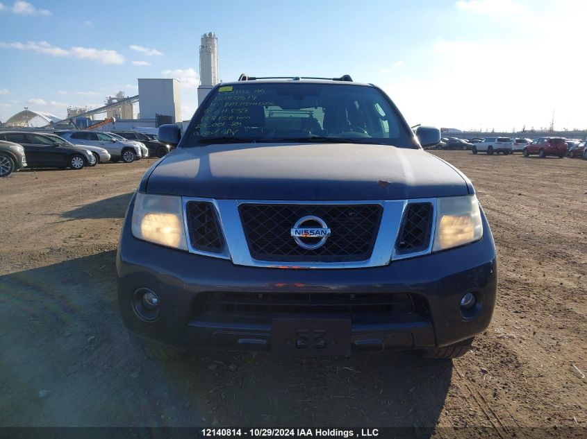 2010 Nissan Pathfinder S/Le/Se VIN: 5N1AR1NB2AC611539 Lot: 12140814