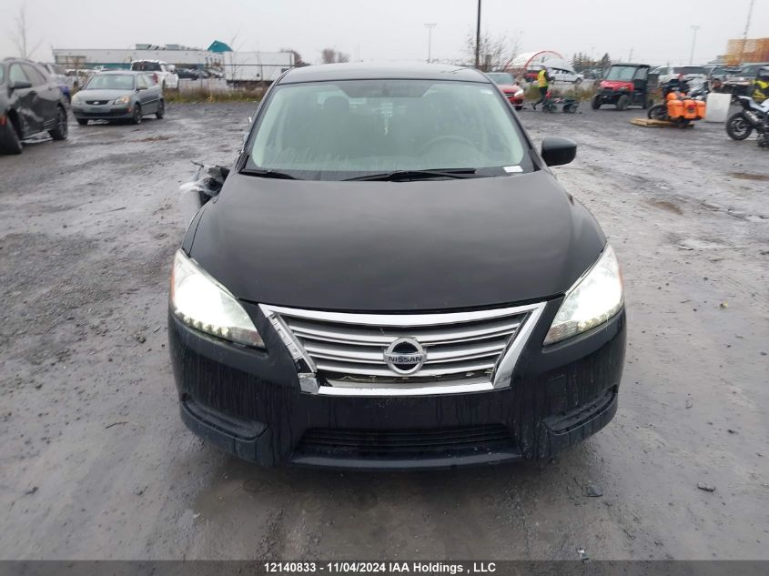 2013 Nissan Sentra S/Sv/Sr/Sl VIN: 3N1AB7APXDL731842 Lot: 12140833