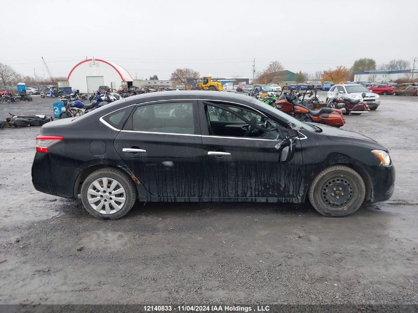 2013 Nissan Sentra S/Sv/Sr/Sl VIN: 3N1AB7APXDL731842 Lot: 12140833