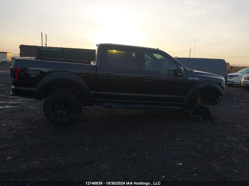 2017 Ford F-150 Xlt VIN: 1FTEW1EF4HFC15543 Lot: 12140839