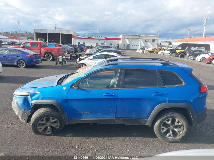 2018 Jeep Cherokee Trailhawk VIN: 1C4PJMBX9JD506983 Lot: 12140869