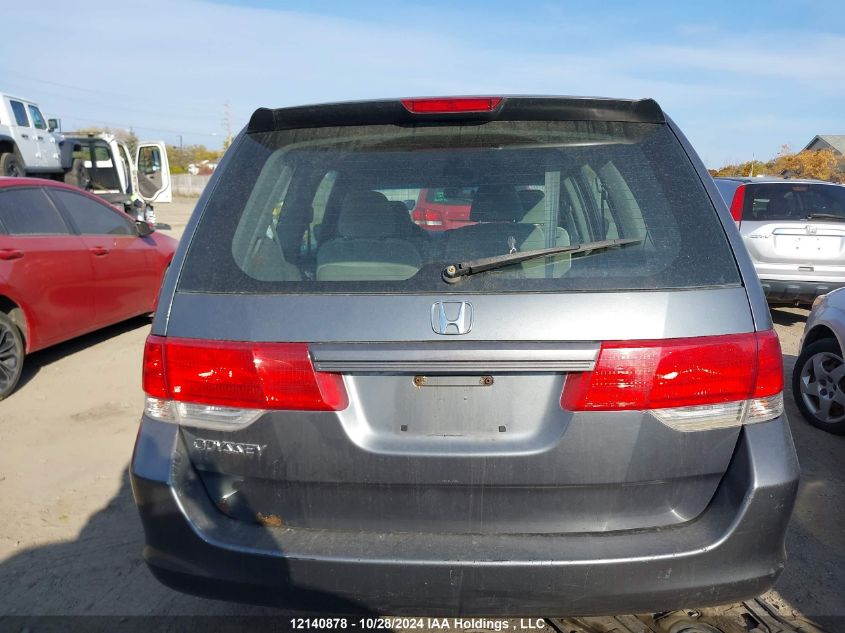 2010 Honda Odyssey VIN: 5FNRL3H10AB506721 Lot: 12140878