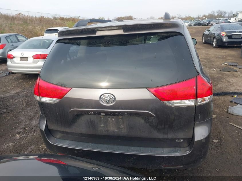 2011 Toyota Sienna Le V6 VIN: 5TDKK3DC8BS031389 Lot: 12140989