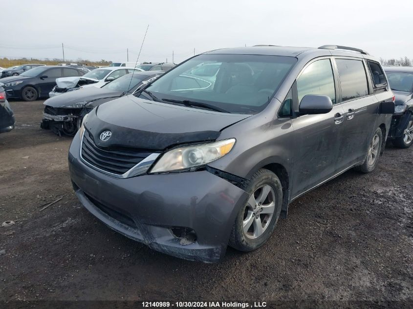 2011 Toyota Sienna Le V6 VIN: 5TDKK3DC8BS031389 Lot: 12140989