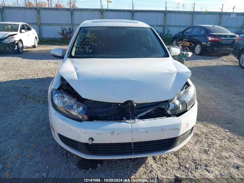 2012 Volkswagen Golf VIN: WVWDA7AJ9CW241944 Lot: 12141058