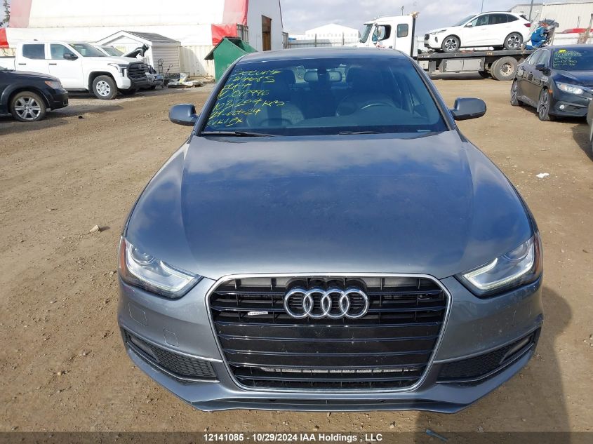 2014 Audi A4 VIN: WAUKFCFL2EN017996 Lot: 12141085