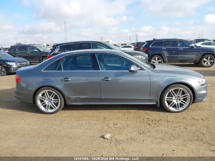 2014 Audi A4 VIN: WAUKFCFL2EN017996 Lot: 12141085