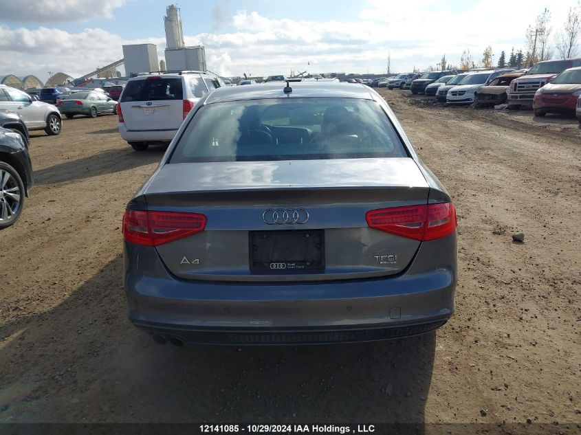 2014 Audi A4 VIN: WAUKFCFL2EN017996 Lot: 12141085