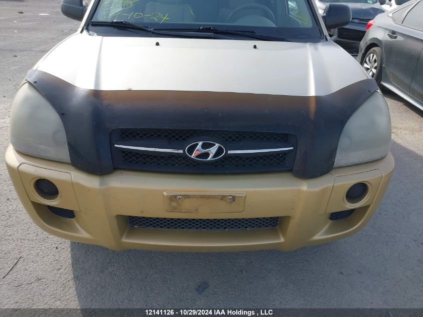 2005 Hyundai Tucson Gl VIN: KM8JM12B35U169504 Lot: 12141126