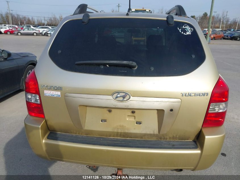 2005 Hyundai Tucson Gl VIN: KM8JM12B35U169504 Lot: 12141126