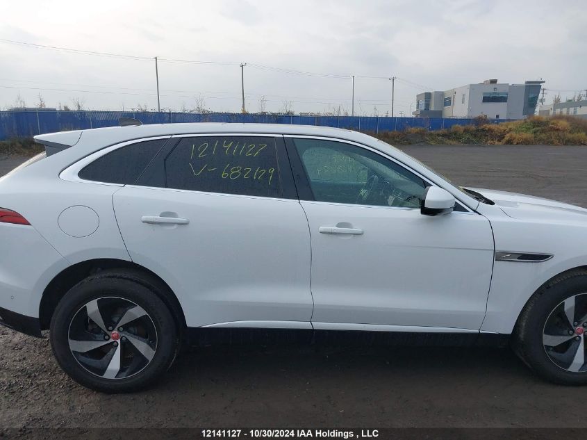 2021 Jaguar F-Pace VIN: SADCJ2EX5MA682129 Lot: 12141127