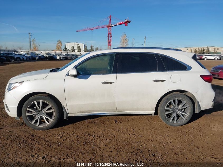 2020 Acura Mdx Advance VIN: 5J8YD4H89LL801233 Lot: 12141187