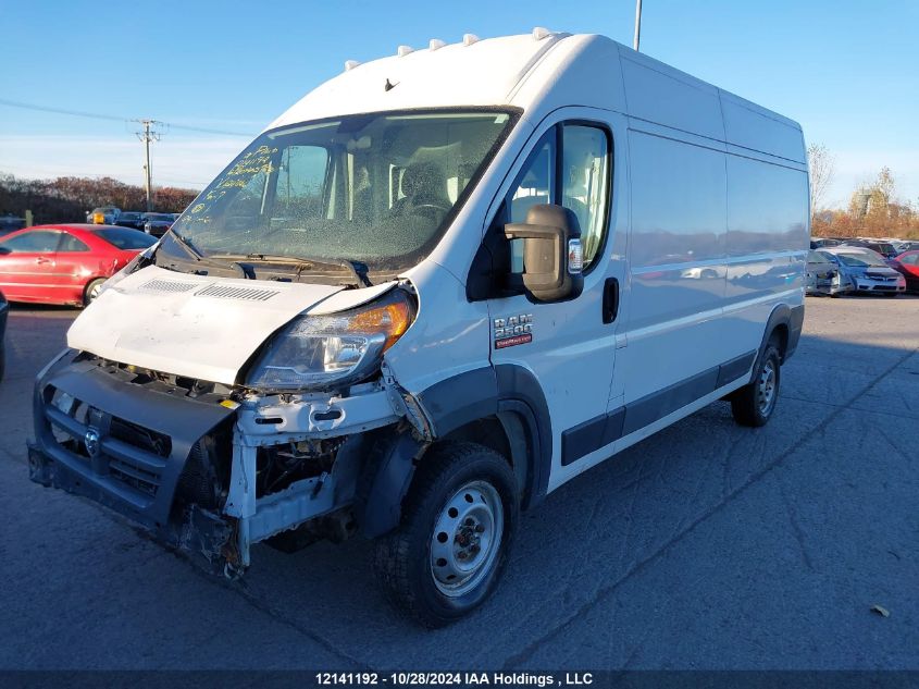 2016 Ram Promaster 2500 High Roof VIN: 3C6TRVDG0GE124446 Lot: 12141192