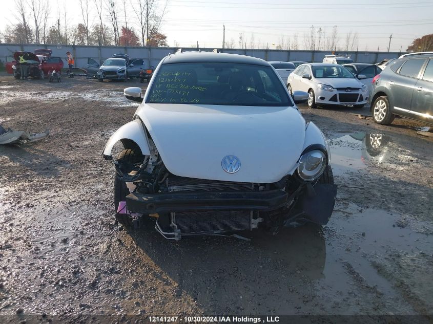 2018 Volkswagen Beetle VIN: 3VWSD7ATXJM715121 Lot: 12141247