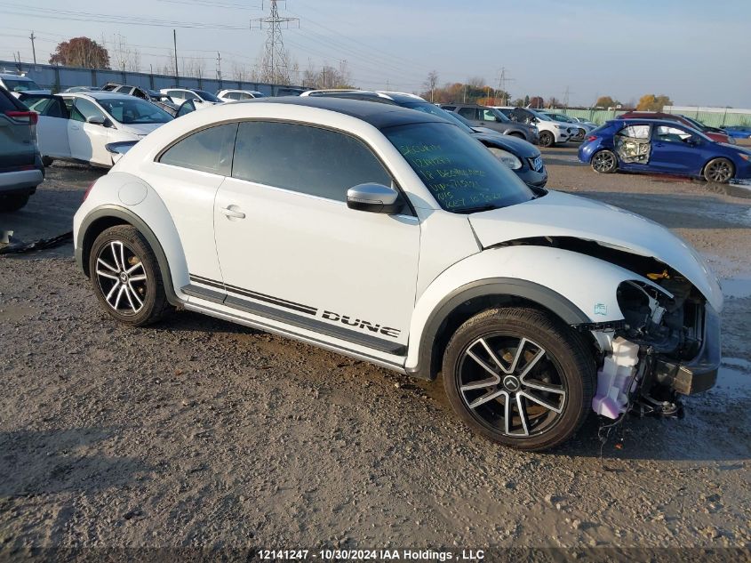 2018 Volkswagen Beetle VIN: 3VWSD7ATXJM715121 Lot: 12141247