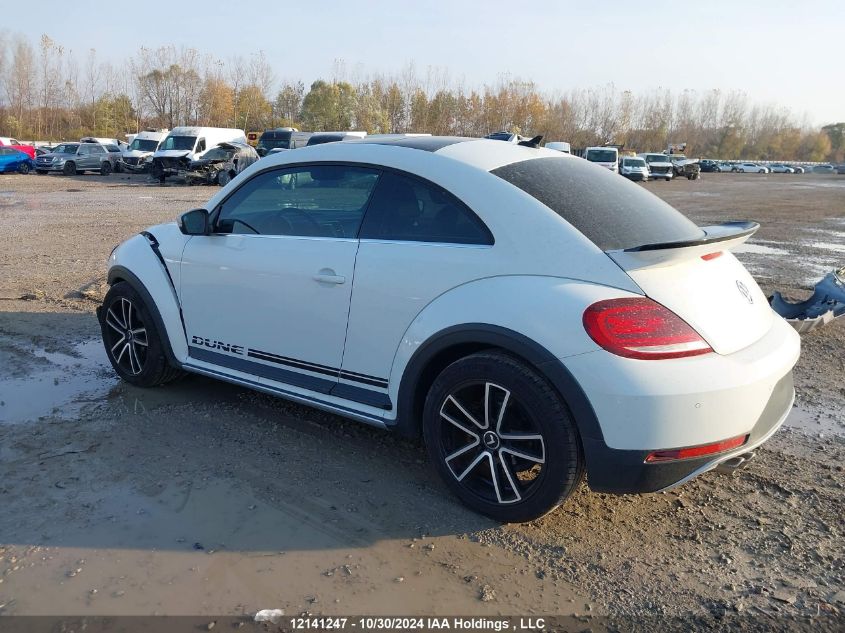 2018 Volkswagen Beetle VIN: 3VWSD7ATXJM715121 Lot: 12141247