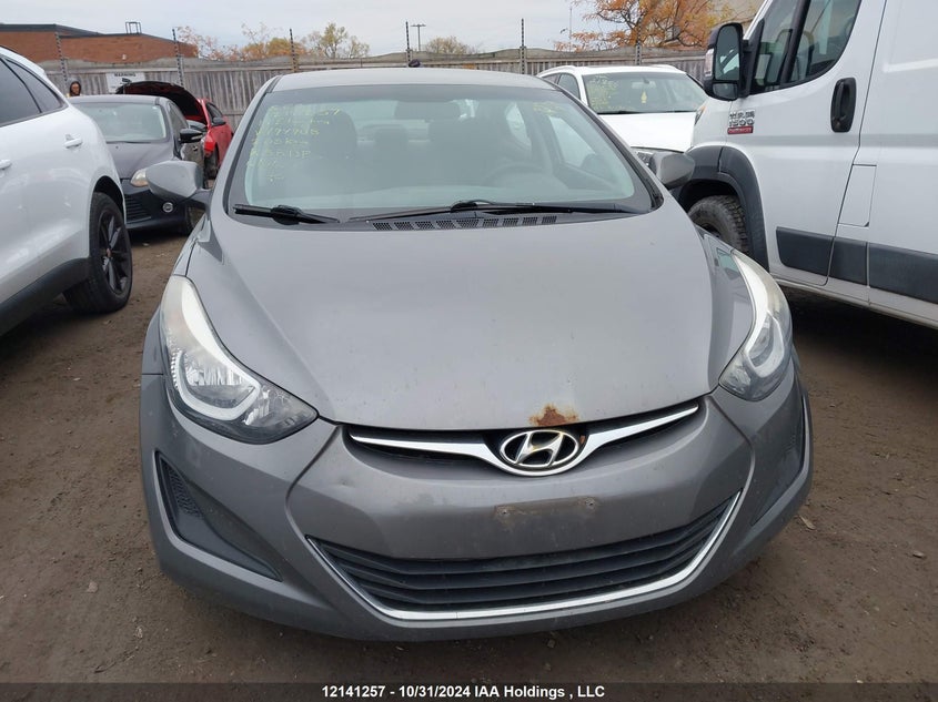 2014 Hyundai Elantra Gl VIN: 5NPDH4AE1EH494908 Lot: 12141257